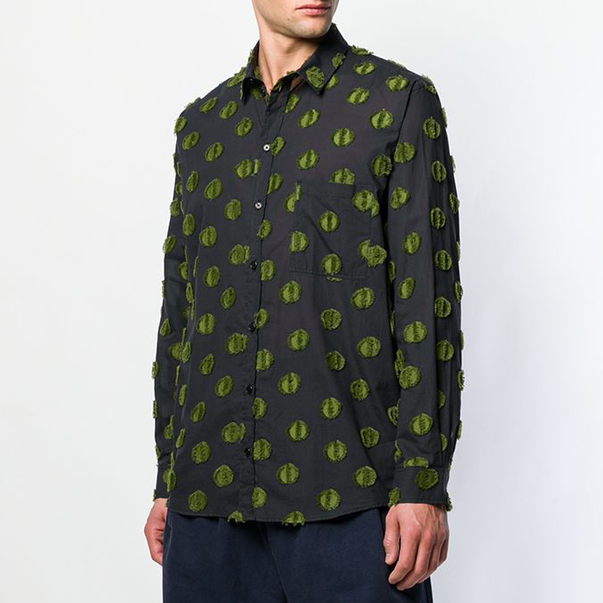 HENRIK VIBSKOV LOBSTER 刺繍シャツ Henrik-Vibskov-Inner-Shirt-in-