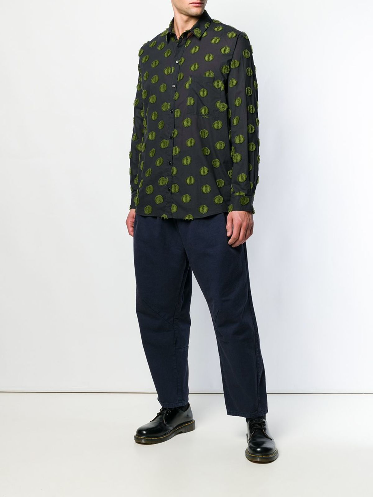 HENRIK VIBSKOV シャツ Henrik Vibskov Eidetic Shirt, Light Bird Wings – Glasswing