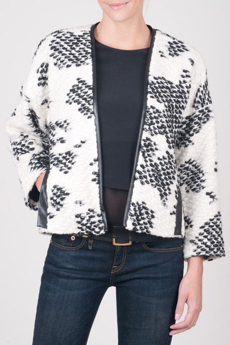 Derek Lam 10 Crosby Rounded Bouclé Jacket Derek Lam 10 Crosby Rounded Bouclé Jacket