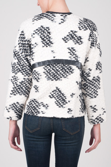 Derek Lam 10 Crosby Rounded Bouclé Jacket Derek Lam 10 Crosby Rounded Bouclé Jacket