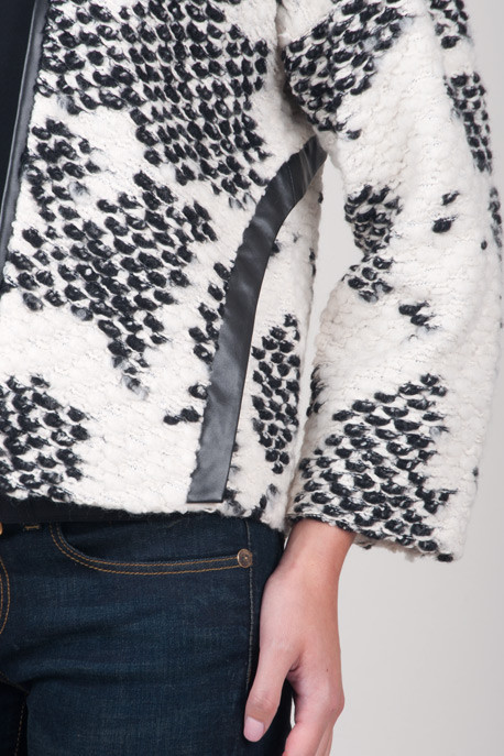 Derek Lam 10 Crosby Rounded Bouclé Jacket Derek Lam 10 Crosby Rounded Bouclé Jacket