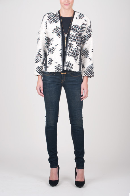Derek Lam 10 Crosby Rounded Bouclé Jacket Derek Lam 10 Crosby Rounded Bouclé Jacket
