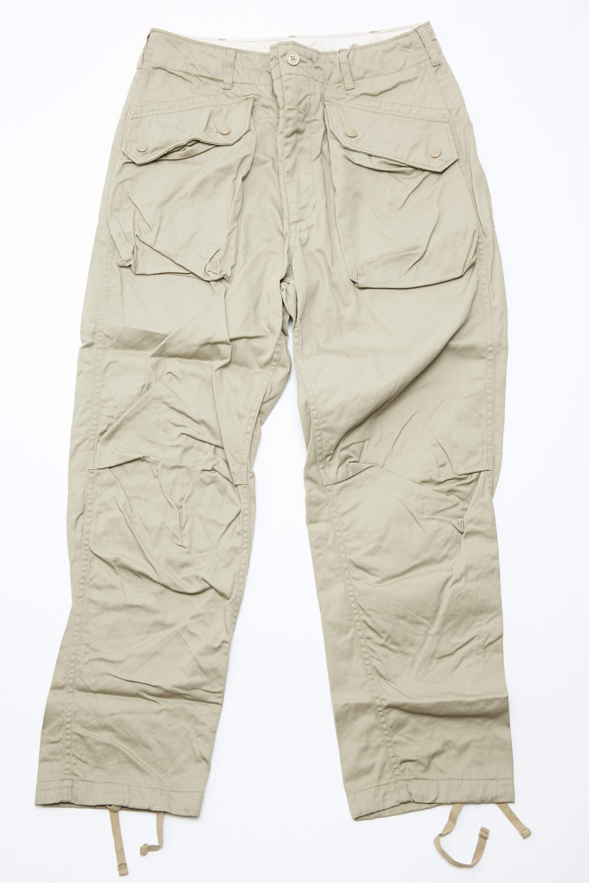 Engineered Garments 6.5oz Flat Twill Norwegian Pant - Khaki
