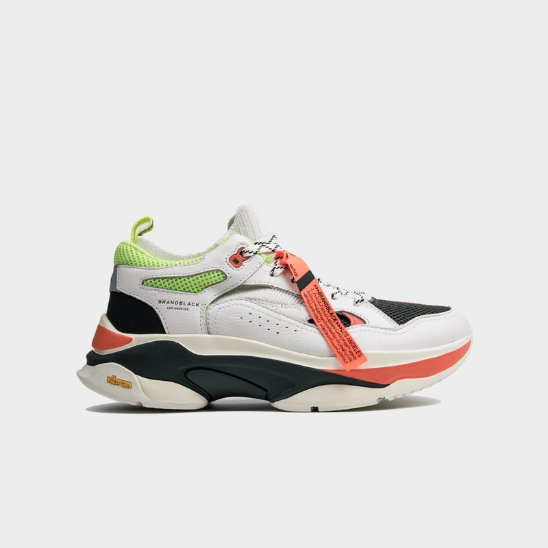 Brandblack Saga Sneakers White/Lime Garmentory