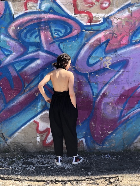 Electric Feathers Rope jumpsuit - white Electric Feathers Rope jumpsuit - white