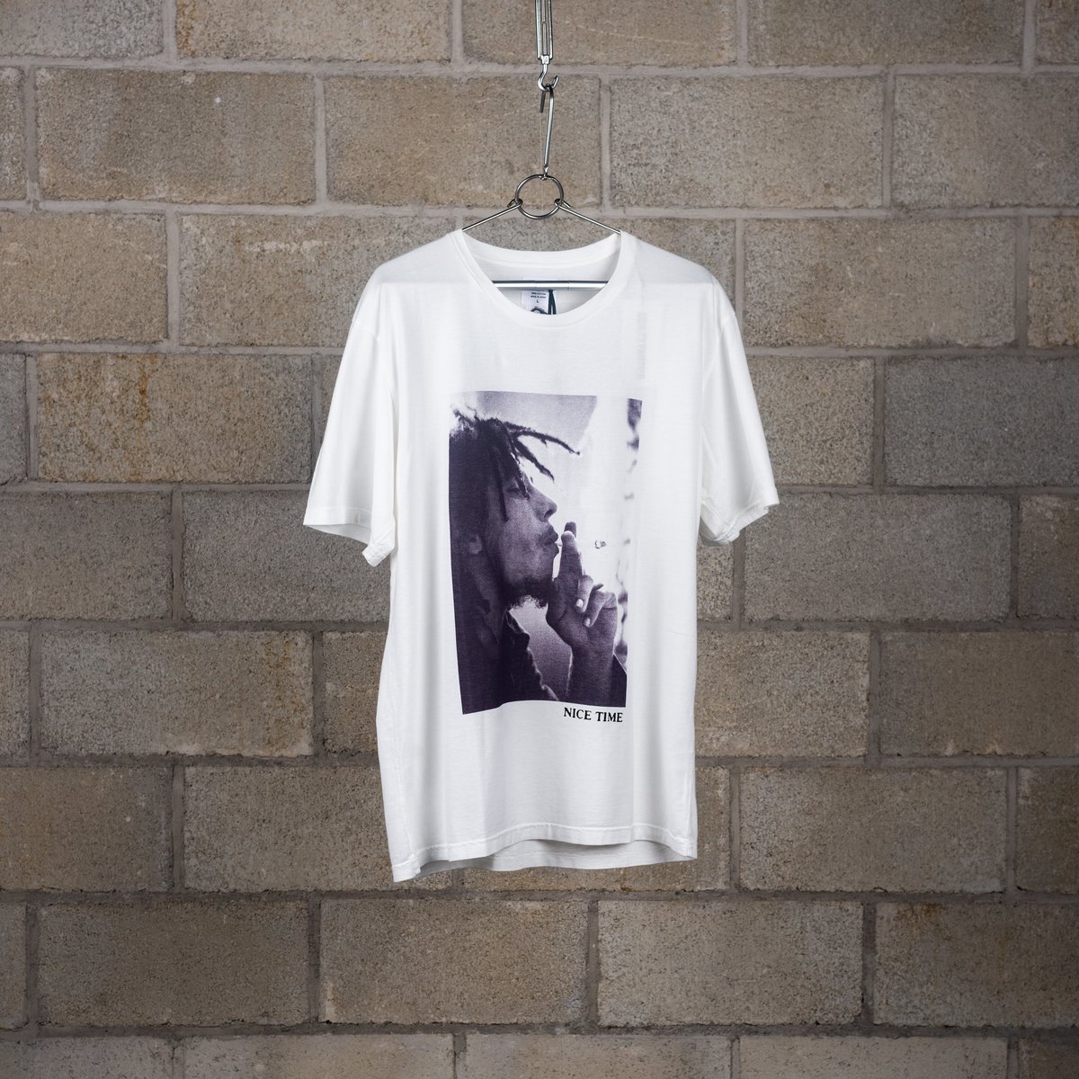 Wacko Maria Bob Marley Standard Crew Neck T-Shirt (Type-1) - WHITE