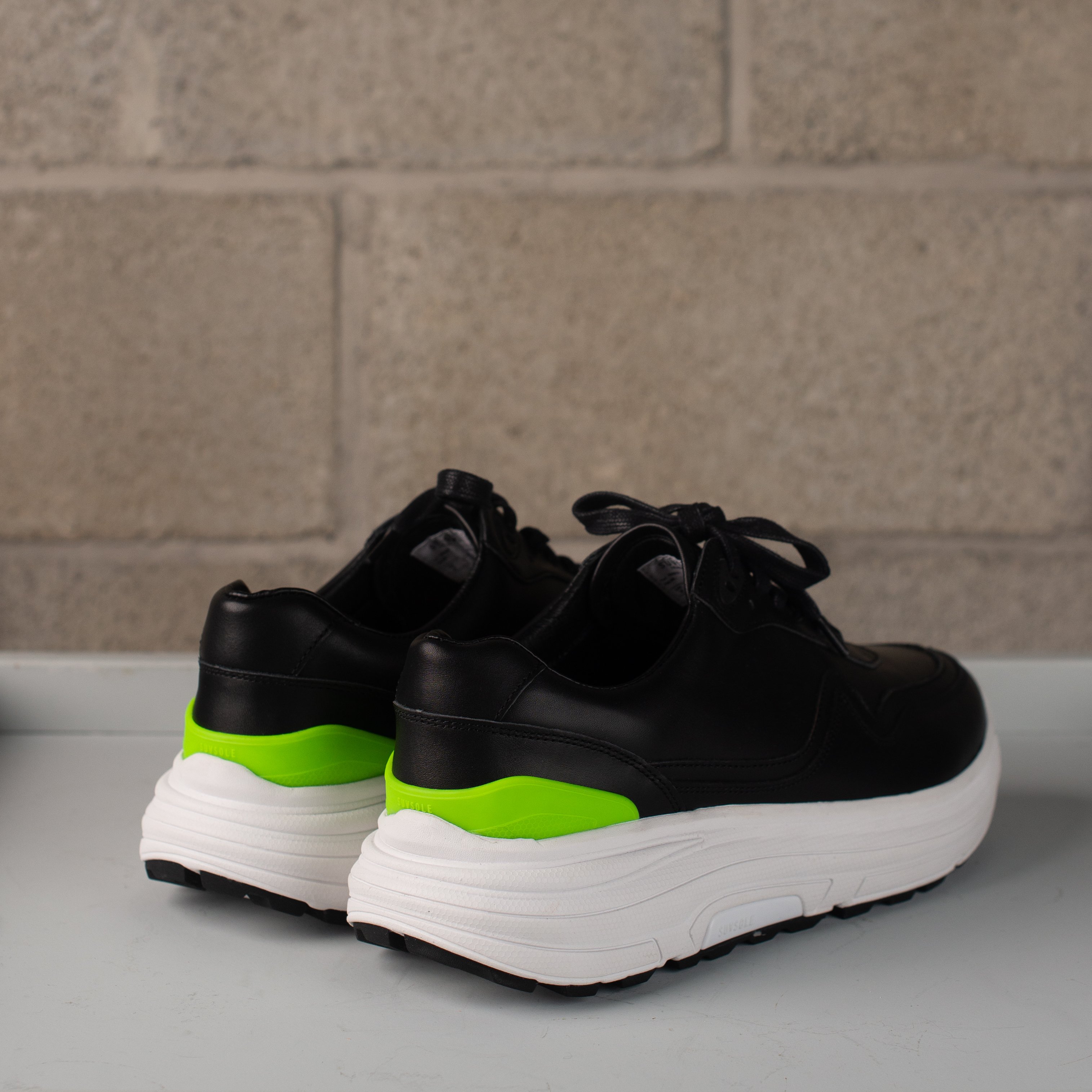 Uniform Experiment Heel Stabilizer Sneakers BLACK Garmentory