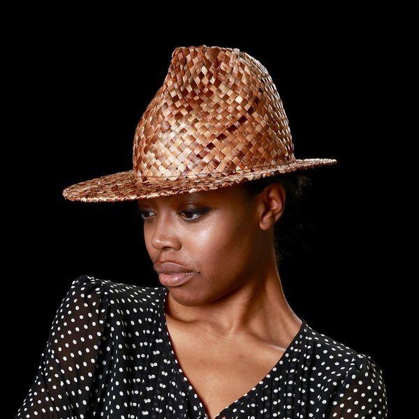 Esenshel ACORN OFF-CENTERED CROWN HYBRID HAT - Tobacco Esenshel ACORN OFF-CENTERED CROWN HYBRID HAT - Tobacco