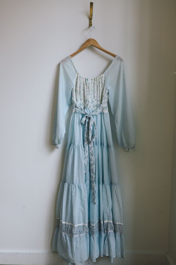 gunne sax blue dress Gunne Sax Blue Bird Dress (XS/S)