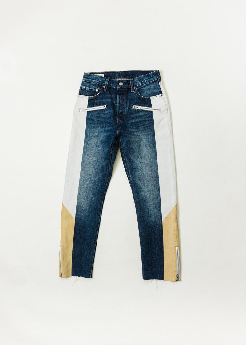 Gold Rush Levi Strauss 1853 Levi's Men's Leather Belt With Plaque