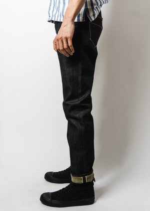Raleigh Denim Workshop Graham Original Selvedge Raw Jean - Indigo Raleigh Denim Workshop Graham Original Selvedge Raw Jean - Indigo