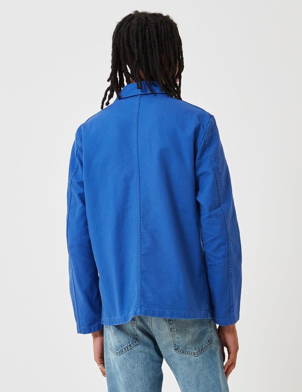 Vetra Dungaree Wash Twill French Workwear Jacket 5-Short - Bugatti Blue Vetra Dungaree Wash Twill French Workwear Jacket 5-Short - Bugatti Blue