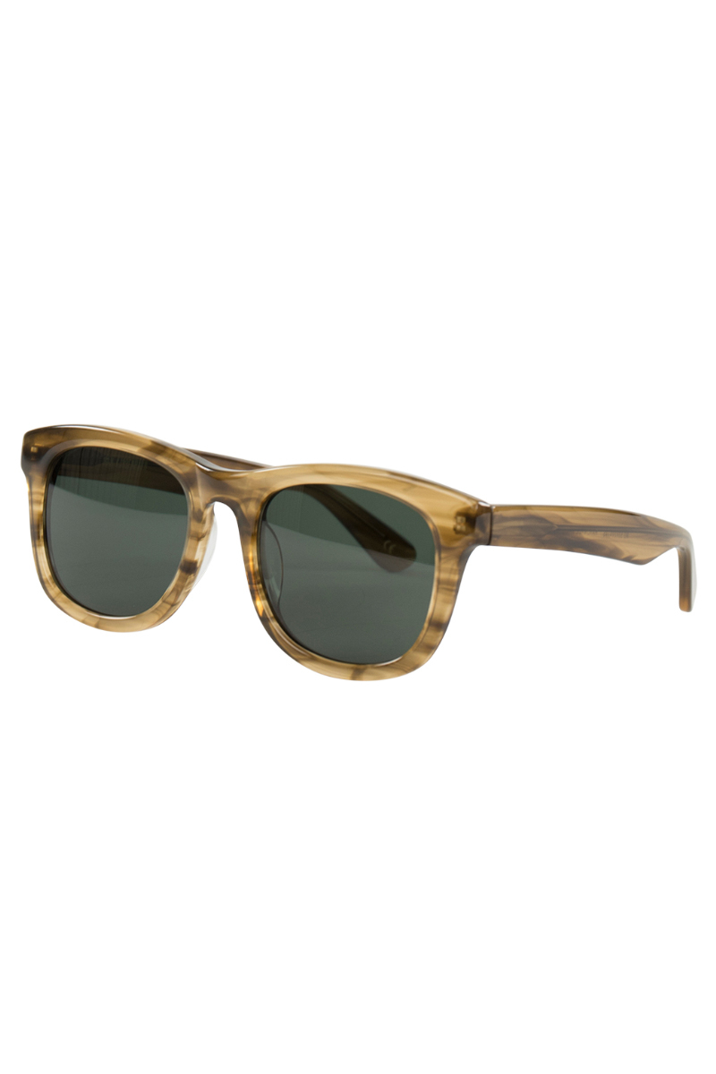 Han Kjobenhavn Wolfgang Horn Sunglasses - Amber | Garmentory display picture 2