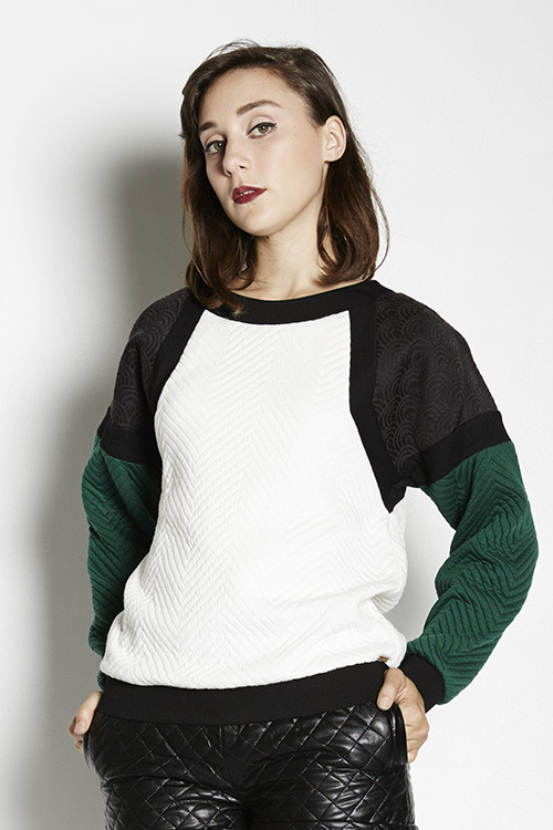 Line & Dot Baldwin Long Sleeve Sweatshirt Line & Dot Baldwin Long Sleeve Sweatshirt