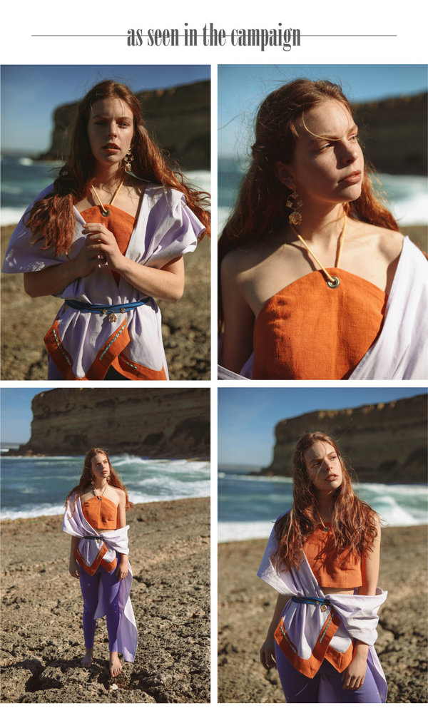 SIZ PIKE TOP - Orange SIZ PIKE TOP - Orange