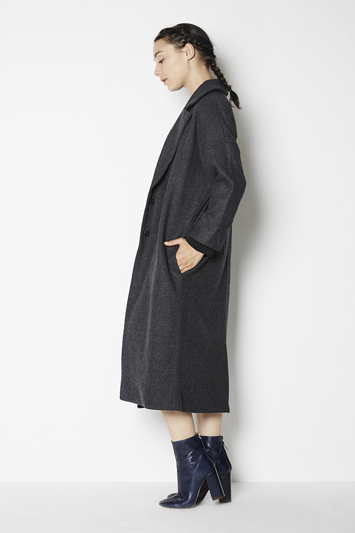 Achro Dropped Shoulder Coat Garmentory