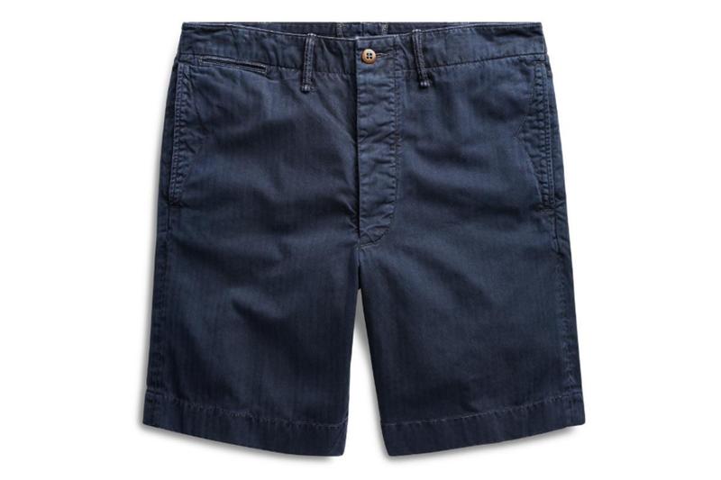 パンツ RRL CHINO SHORTS Ralph Lauren RRL Classic Fit Japanese Cotton Twill Pleated