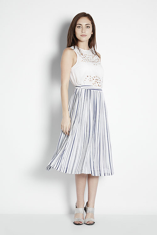 Illusion Striped Skirt Illusion Striped Skirt