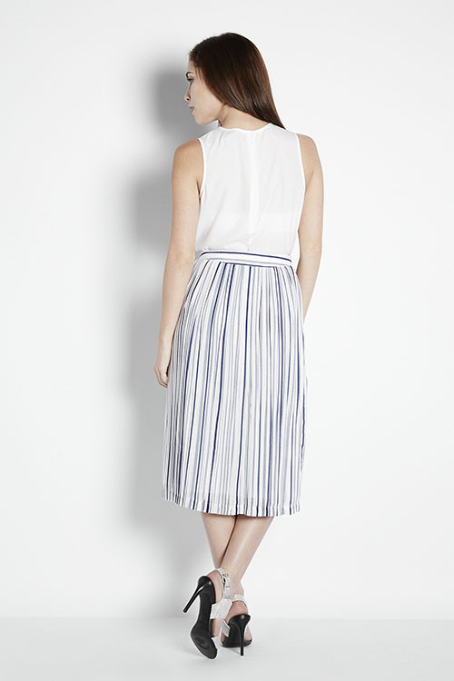 Illusion Striped Skirt Illusion Striped Skirt