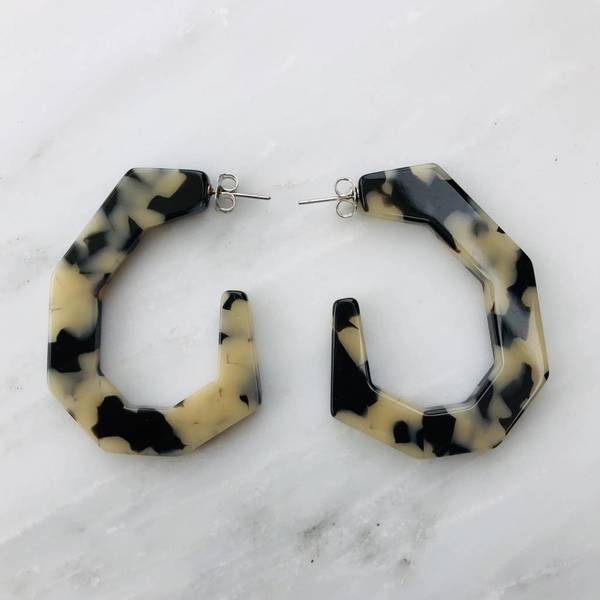 Rachel Comey Baby Factor Earrings - Dalmatian Rachel Comey Baby Factor Earrings - Dalmatian