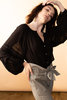 Arteaga Angela Silk Blouse - black - Thumbnail 2
