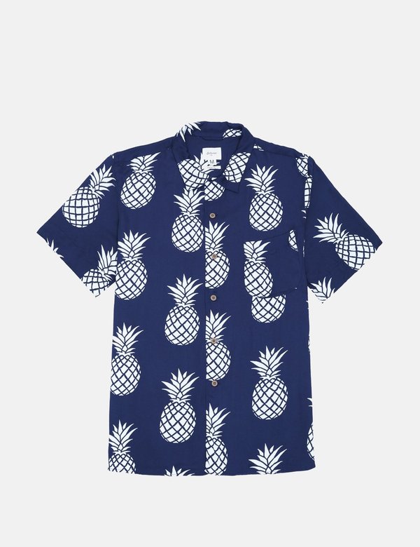 Bellerose Gowai Shirt - Navy Blue Bellerose Gowai Shirt - Navy Blue