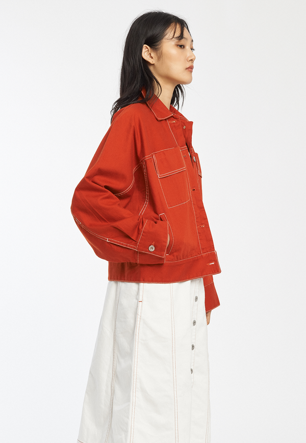 Kowtow Boxy Denim Jacket Kowtow Boxy Denim Jacket
