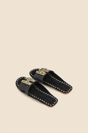Manoush Bandeau Claquette - Noir Manoush Bandeau Claquette - Noir