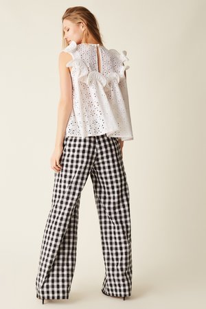 Manoush Brigitte Top - Blanc Manoush Brigitte Top - Blanc
