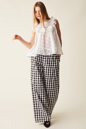 Manoush Brigitte Top - Blanc Manoush Brigitte Top - Blanc