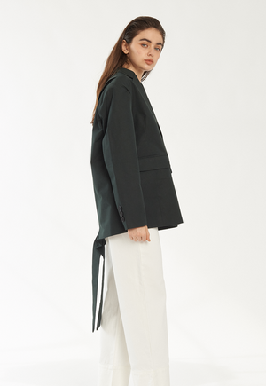 ROCKET X LUNCH Overlap Jacket - Forest Green ROCKET X LUNCH Overlap Jacket - Forest Green