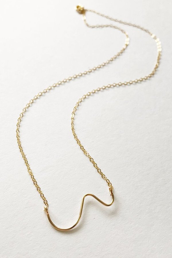 Pegs Hardware Tidal Necklace - Gold Pegs Hardware Tidal Necklace - Gold