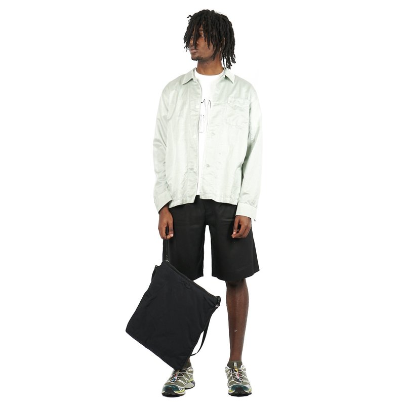 Our Legacy Drape Short - Black Silky Wash | Garmentory