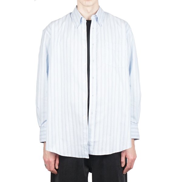 OUR LEGACY LESS BORROWED SHIRT ストライプ柄 Our Legacy Less Borrowed Shirt - Vintage Irregular Stripe | Garmentory