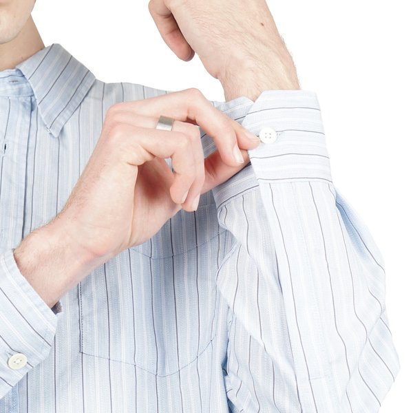 OUR LEGACY LESS BORROWED SHIRT ストライプ柄 Our Legacy Less Borrowed Shirt - Vintage Irregular Stripe | Garmentory