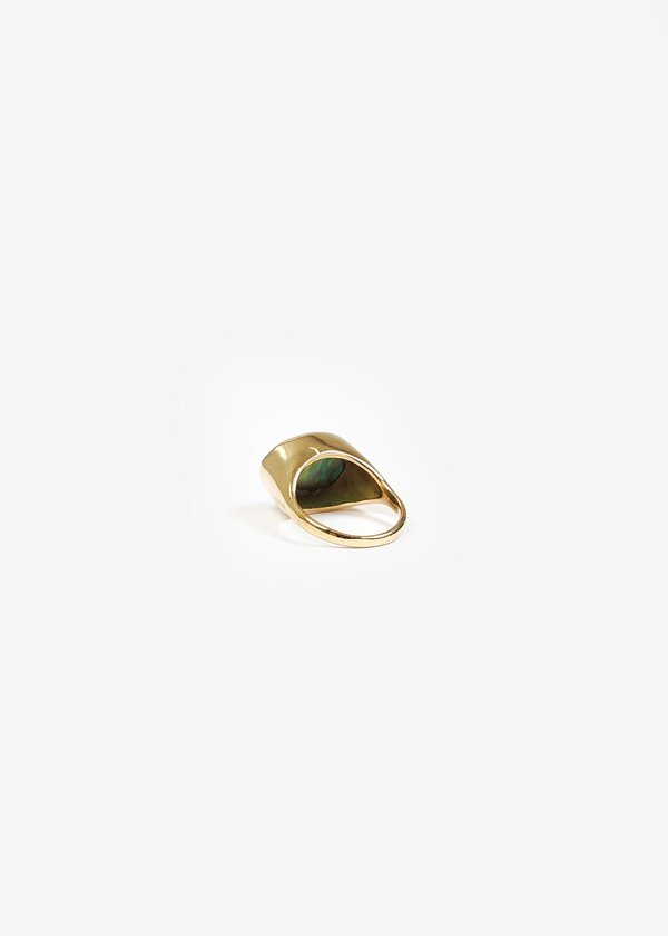 Luiny Abalone Pinky Ring No. 2 Luiny Abalone Pinky Ring No. 2