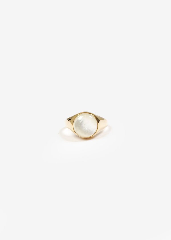 Luiny Luna Perla Ring No. 2 - Brass Luiny Luna Perla Ring No. 2 - Brass