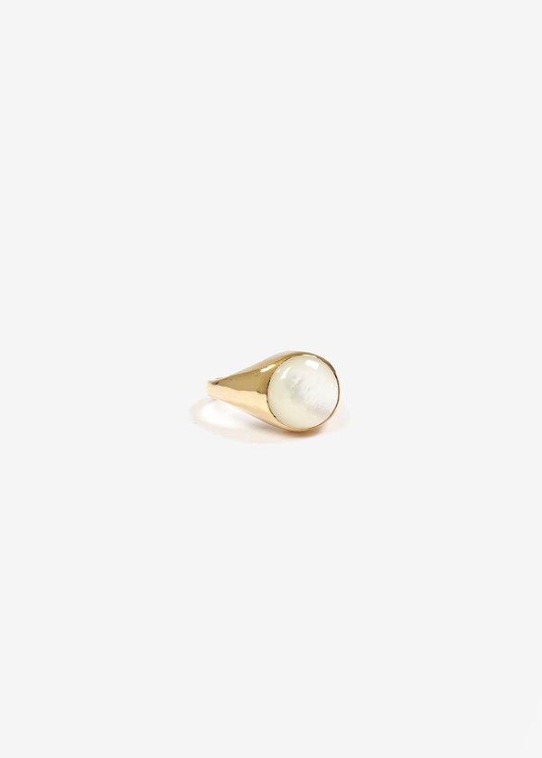 Luiny Luna Perla Ring No. 2 - Brass Luiny Luna Perla Ring No. 2 - Brass
