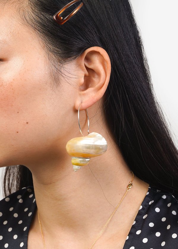 Luiny Turbo Shell Earrings Luiny Turbo Shell Earrings