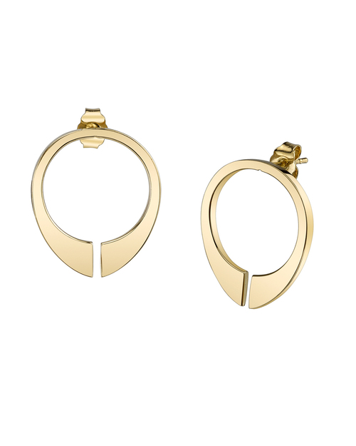 Gabriela Artigas Mitre Earrings in 14K Gold Gabriela Artigas Mitre Earrings in 14K Gold