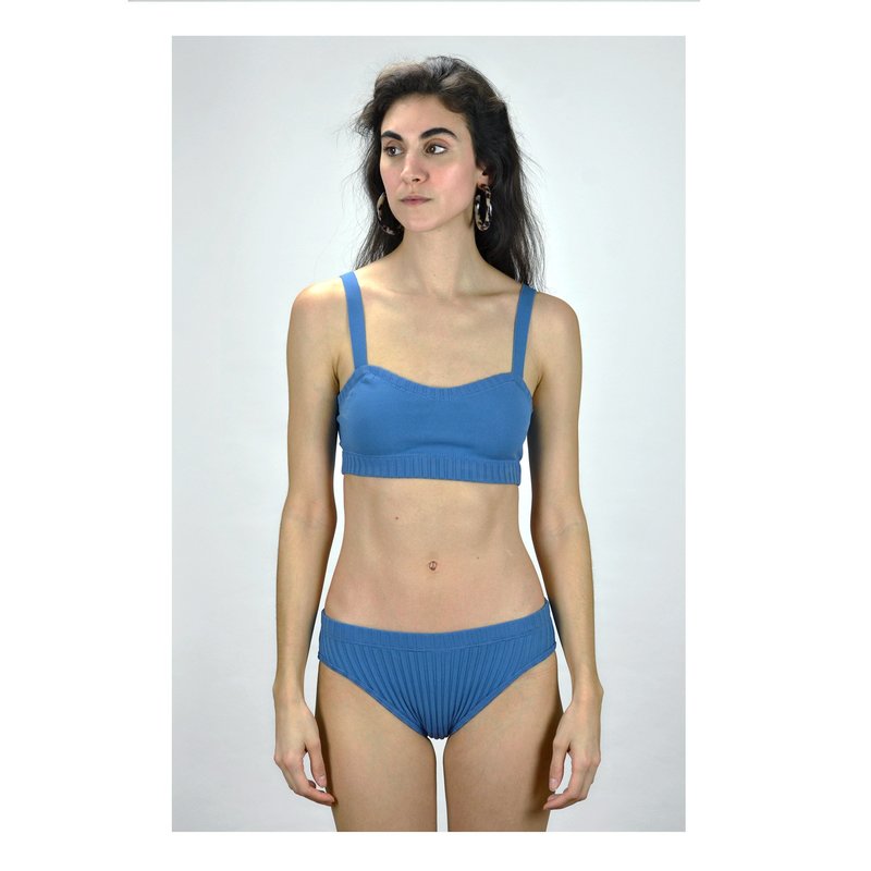 Deta Knitted Swimwear Brief - Stilton