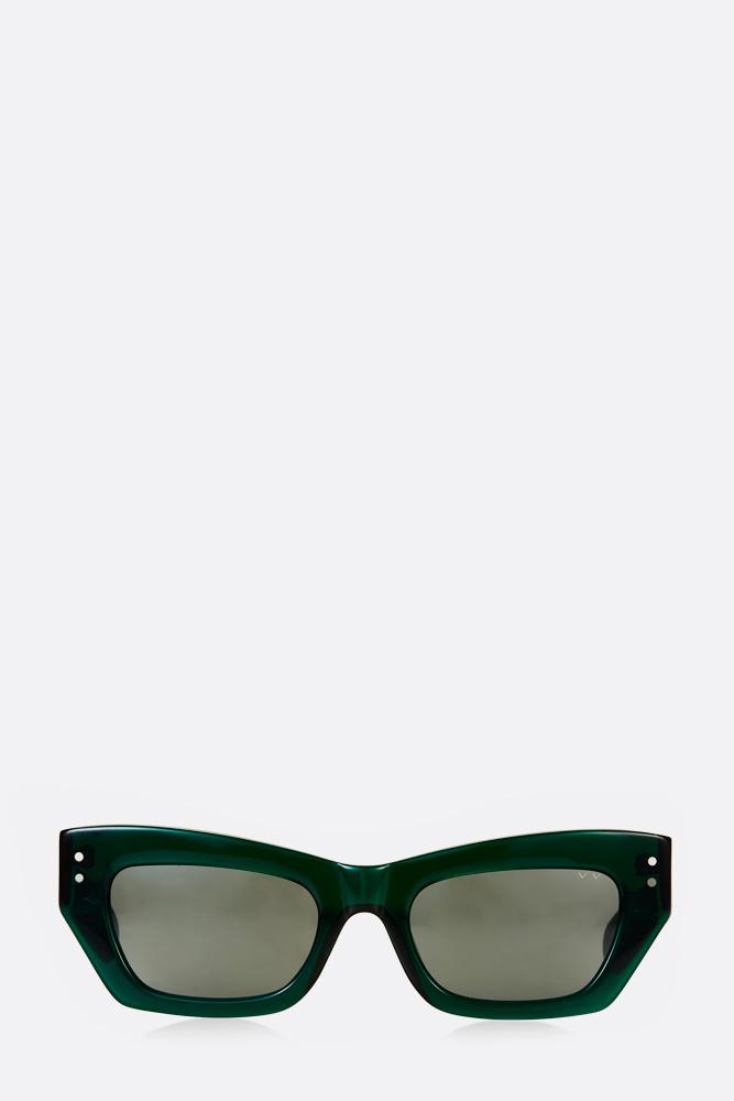 Petite Amour Sunglasses Green Frame - LIKE NEW - Womens Sunglass Petite Amour Sunglasses – Wyld Blue main image 3