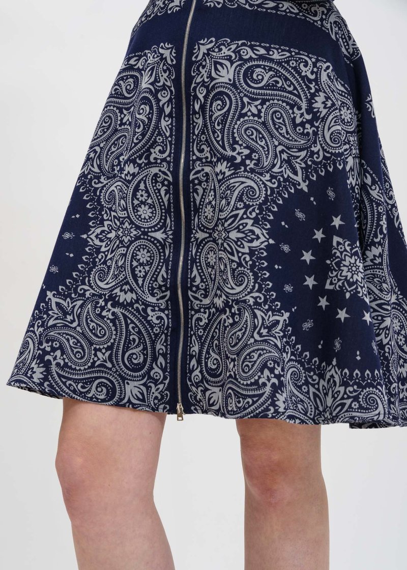 Études Studio Bandana Steps Skirt - Blue | Garmentory