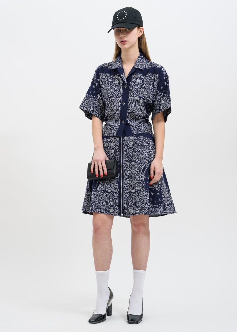 Études Studio Bandana Steps Skirt - Blue | Garmentory