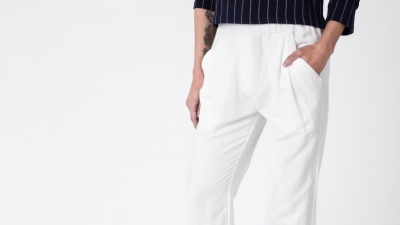 Shades of Grey DRAPED POCKET TROUSER Shades of Grey DRAPED POCKET TROUSER