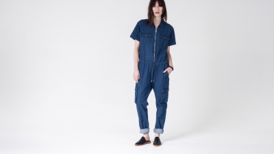 Shades of Grey KAYLA ZIP WORKSUIT Shades of Grey KAYLA ZIP WORKSUIT