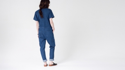 Shades of Grey KAYLA ZIP WORKSUIT Shades of Grey KAYLA ZIP WORKSUIT