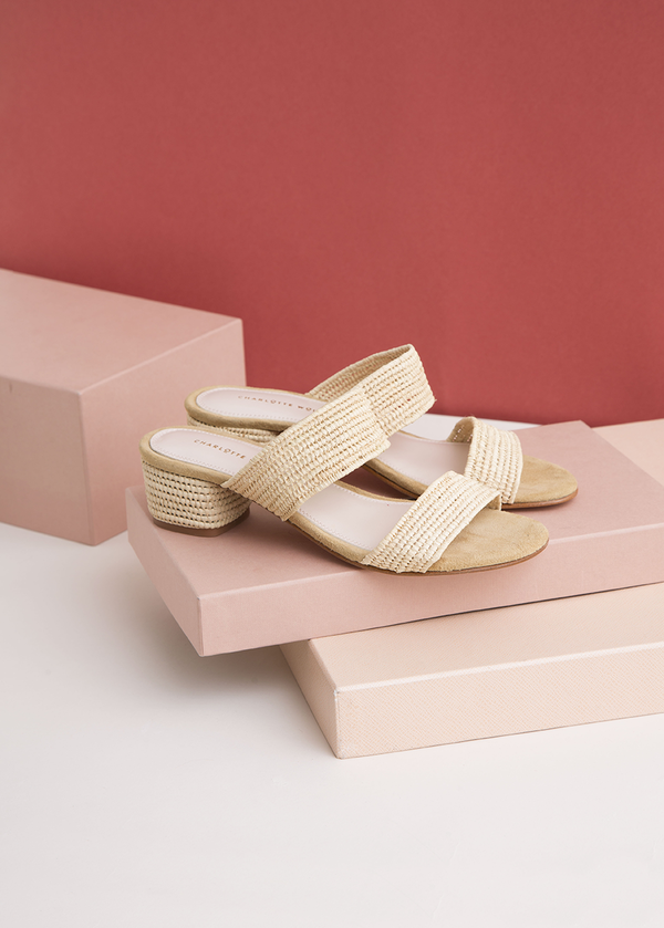 Charlotte Woivré Lucie Sandals - Almond Charlotte Woivré Lucie Sandals - Almond