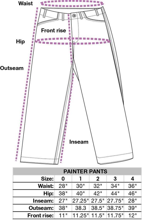 Gravel & Gold Painter Pant - Clay Gravel & Gold Painter Pant - Clay