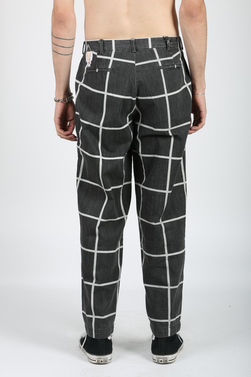 Cav Empt Denim Wide Chino Grid Black Garmentory